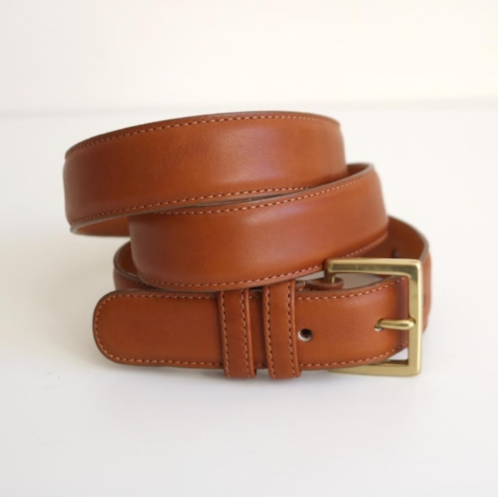 Coach British Tan Leather Belt